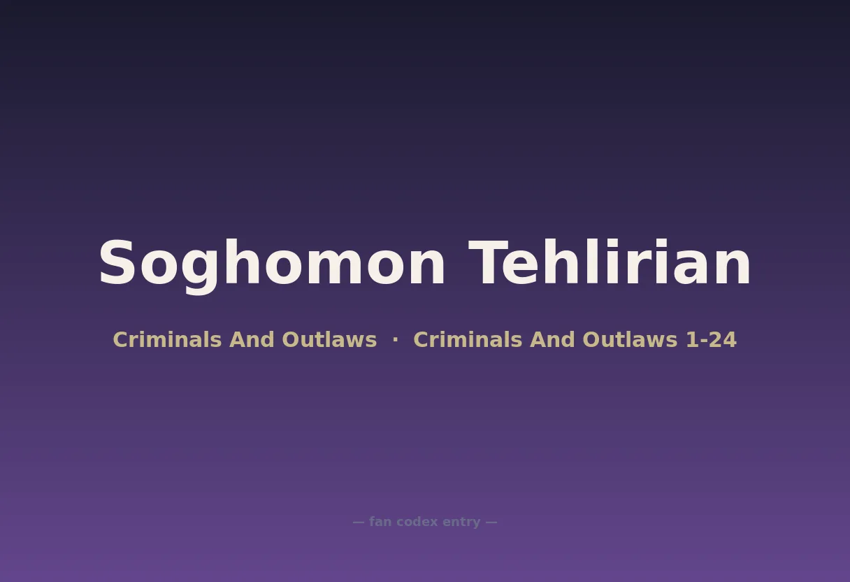 Soghomon Tehlirian