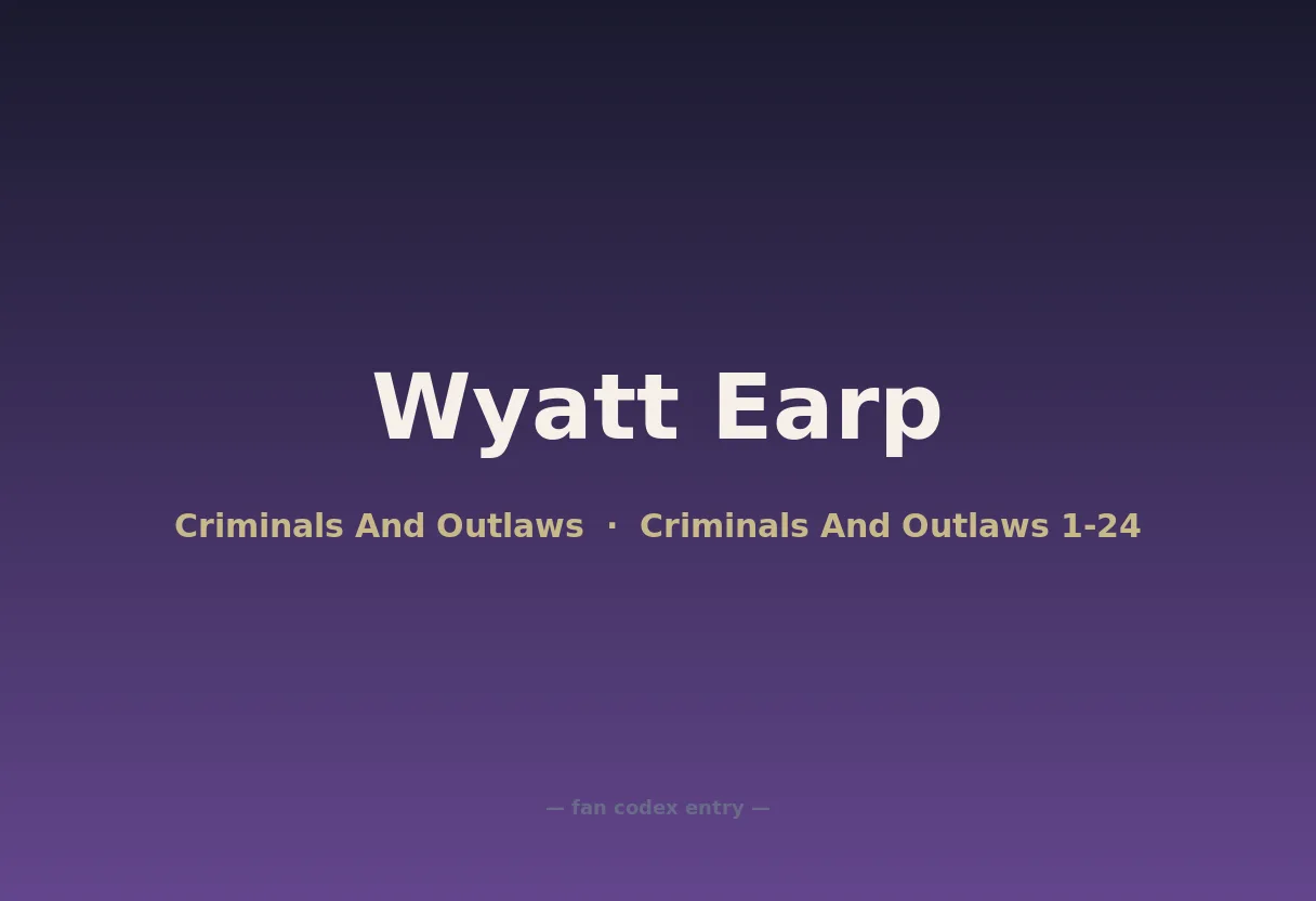 Wyatt Earp