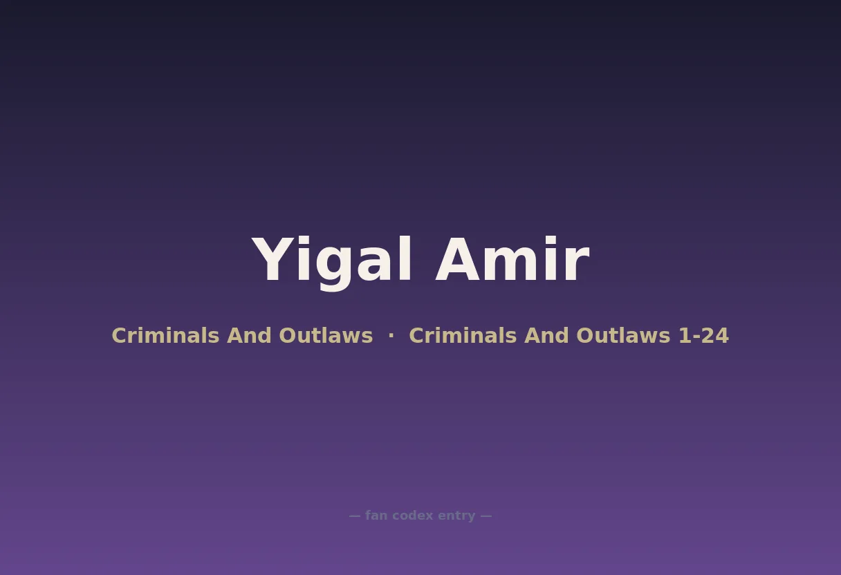 Yigal Amir