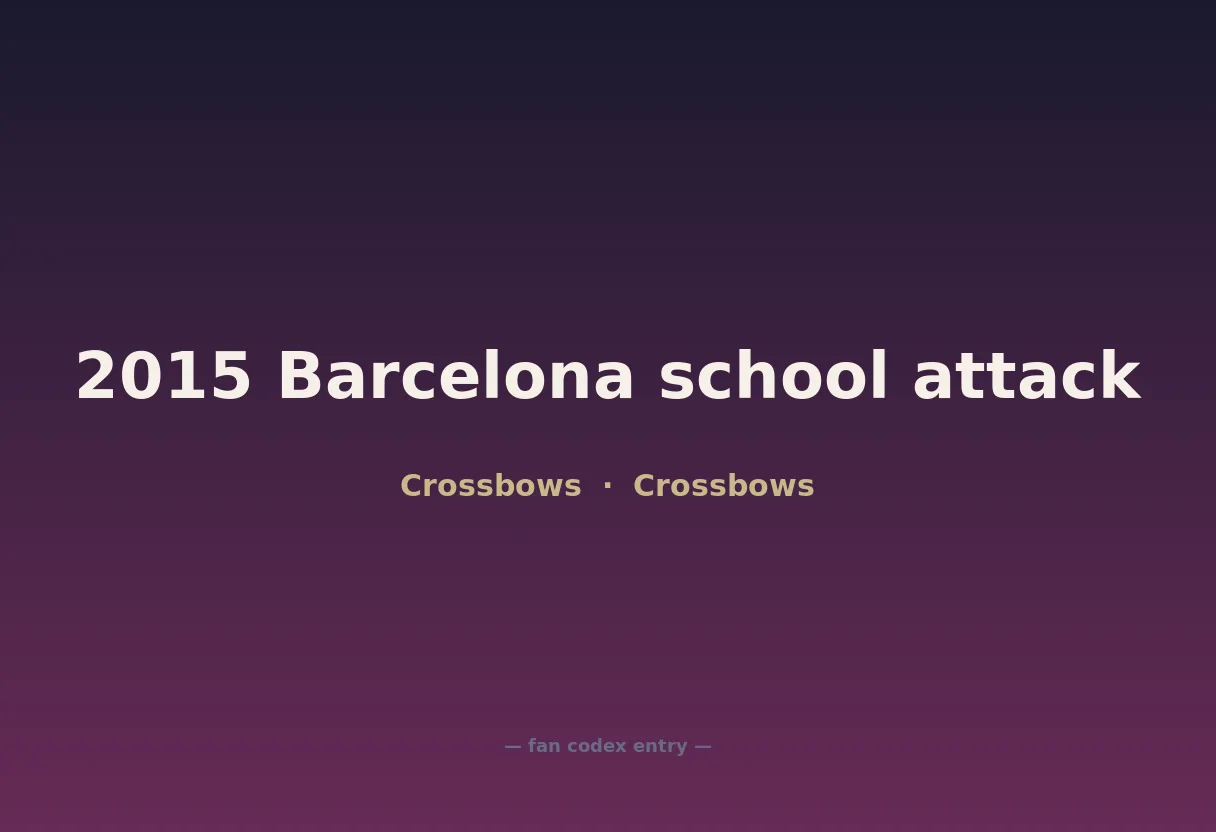 2015 Barcelona school attack