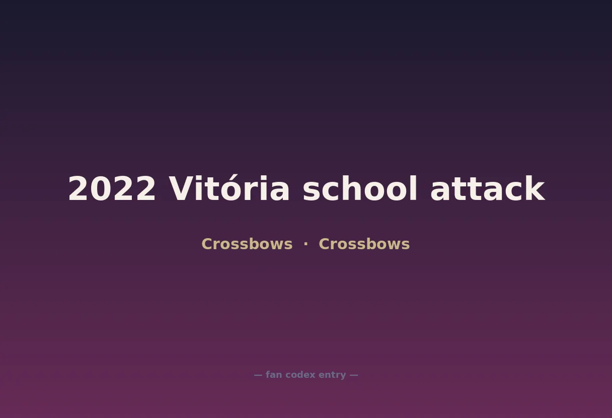 2022 Vitória school attack