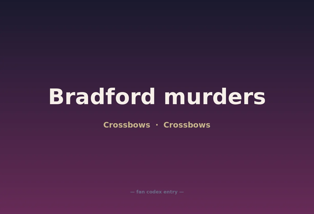 Bradford murders