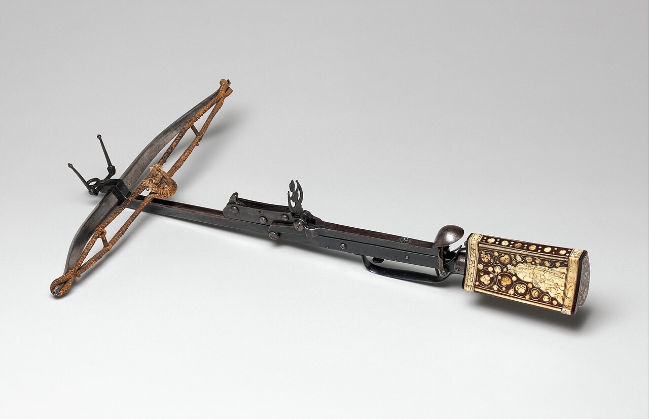 Bullet-shooting crossbow
