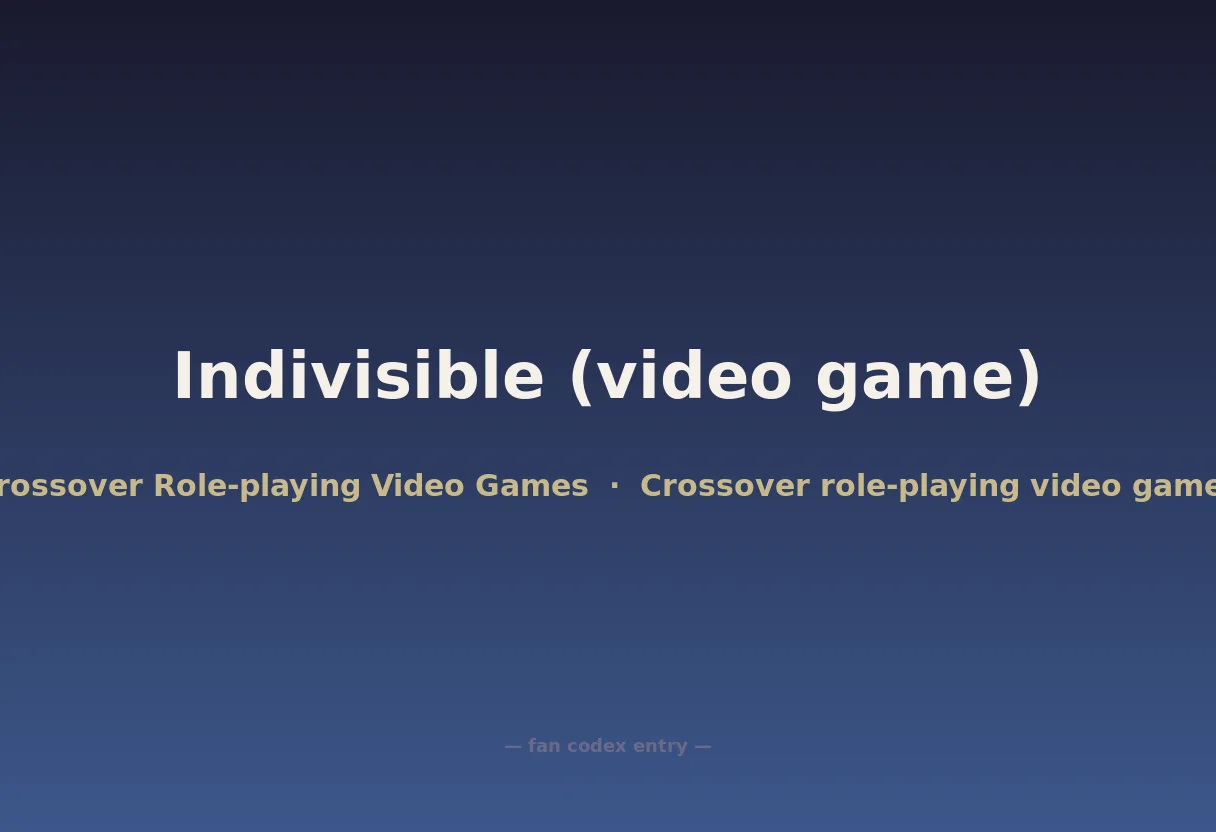 Indivisible (video game)