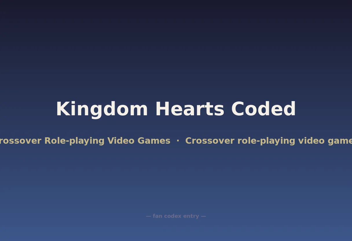 Kingdom Hearts Coded