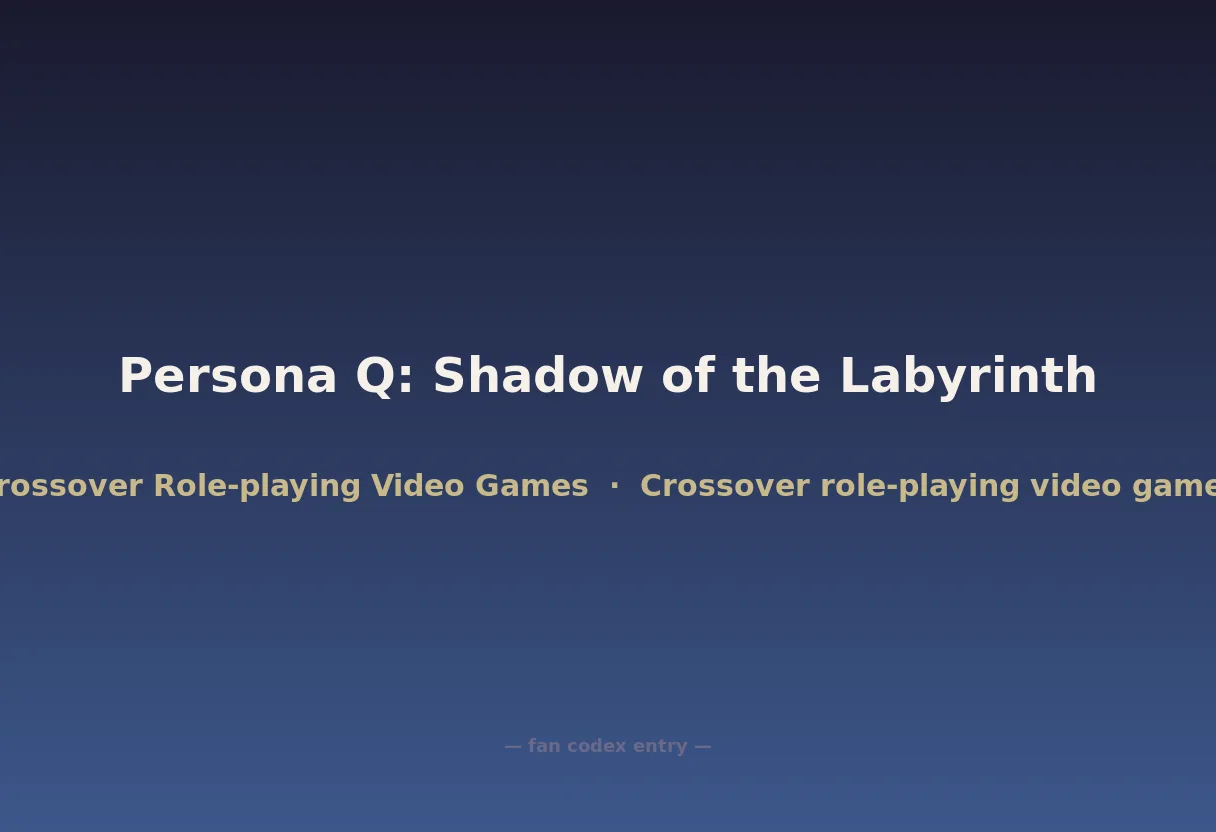 Persona Q: Shadow of the Labyrinth