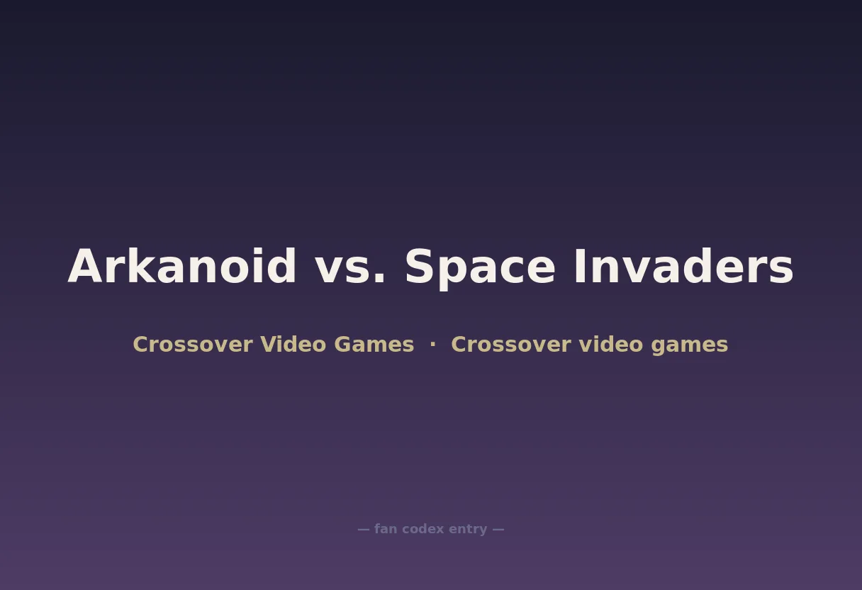 Arkanoid vs. Space Invaders