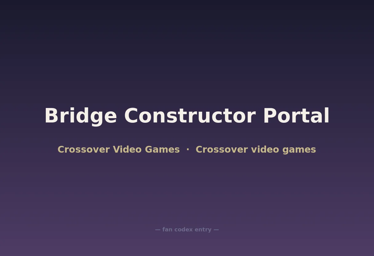 Bridge Constructor Portal