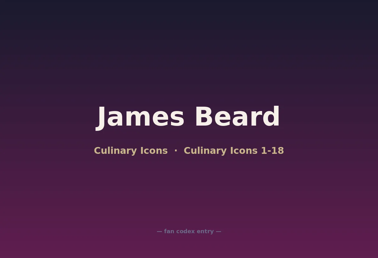 James Beard
