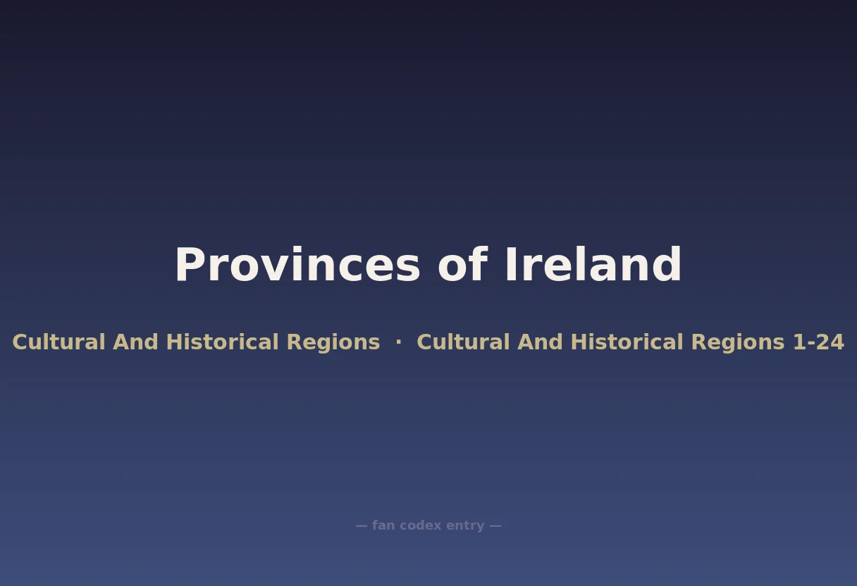 Provinces of Ireland