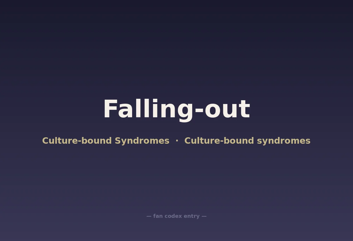 Falling-out