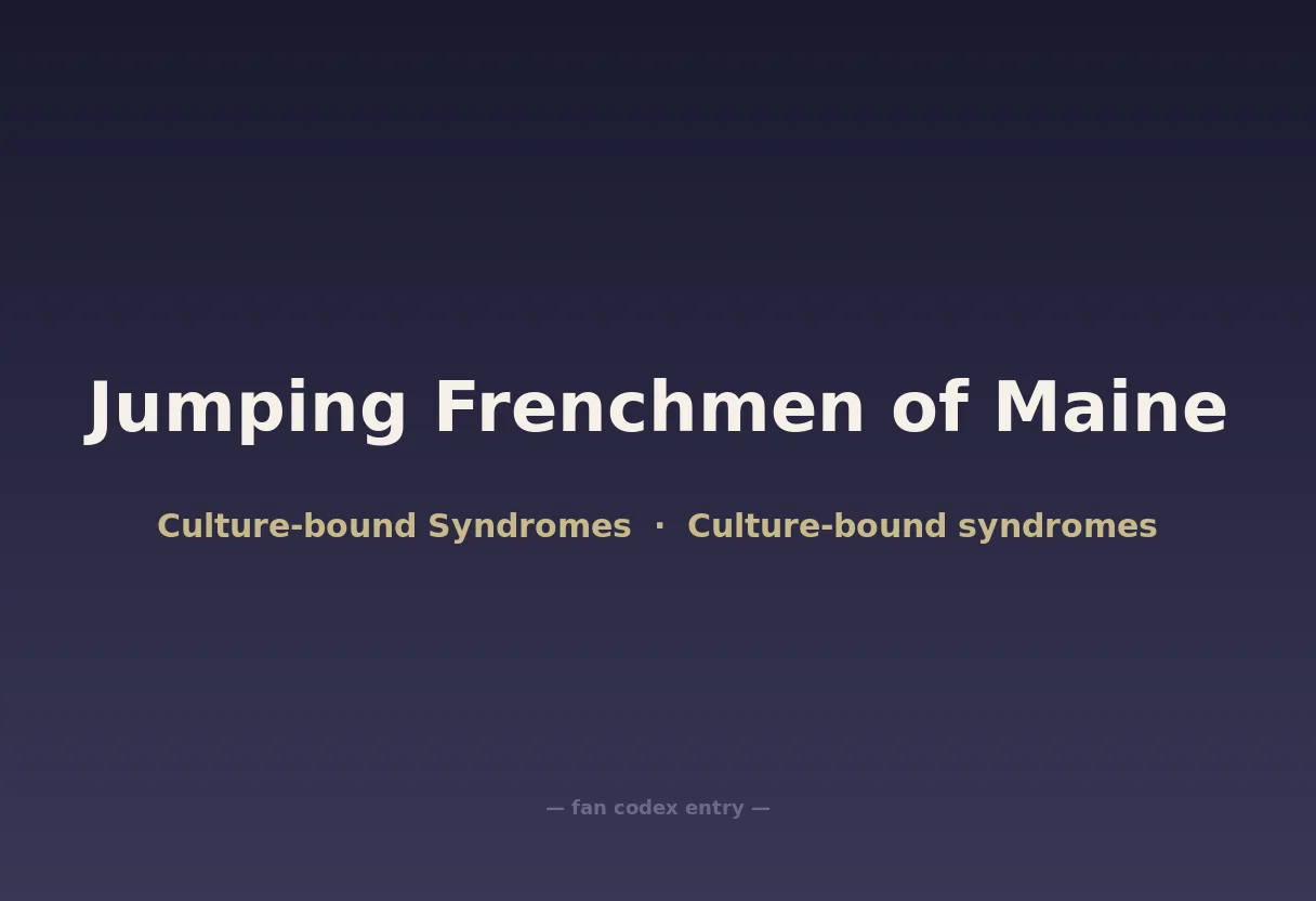 Jumping Frenchmen of Maine