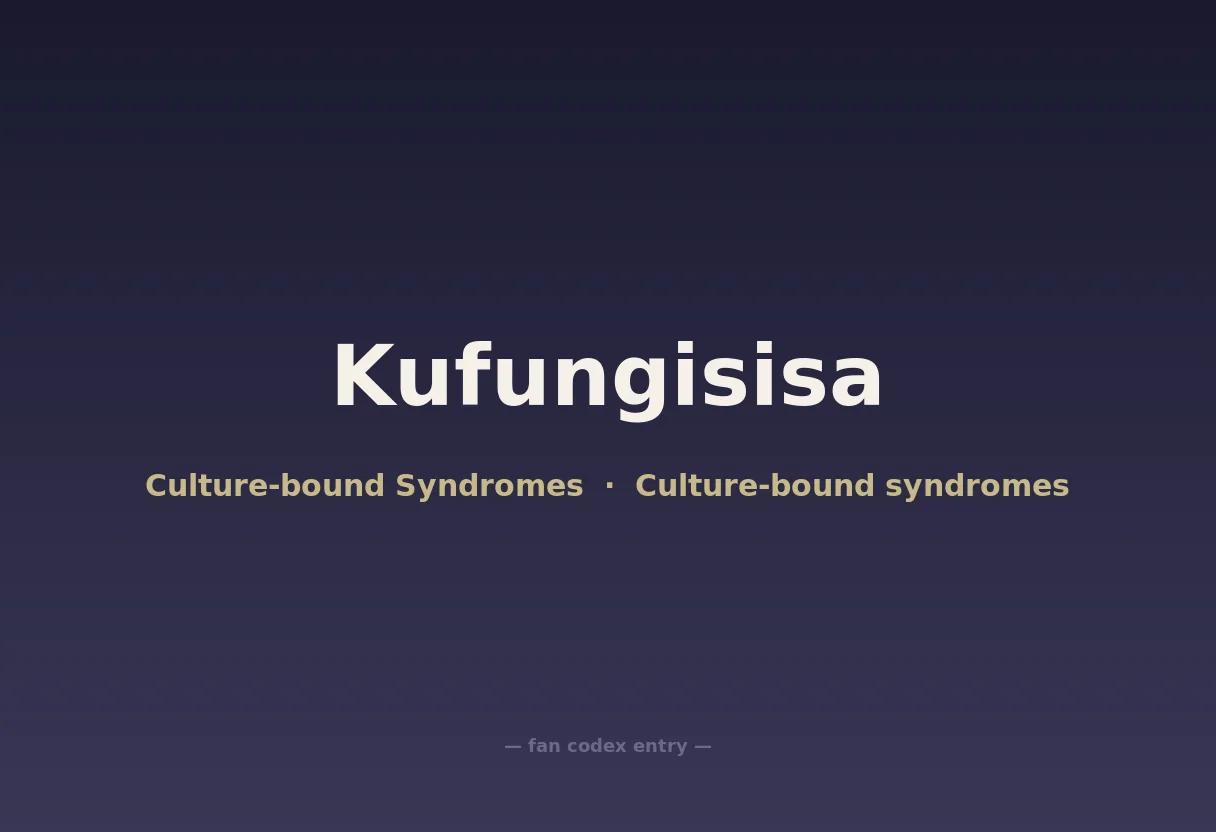 Kufungisisa