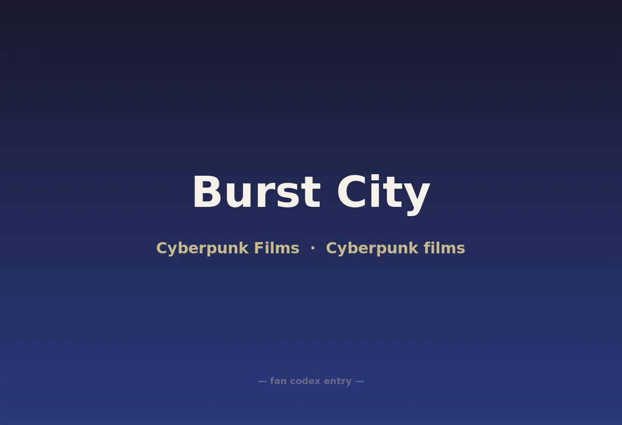 Burst City