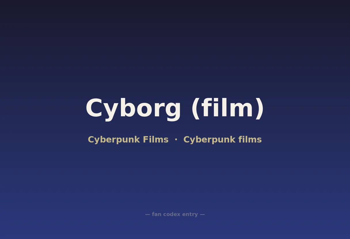 Cyborg (film)