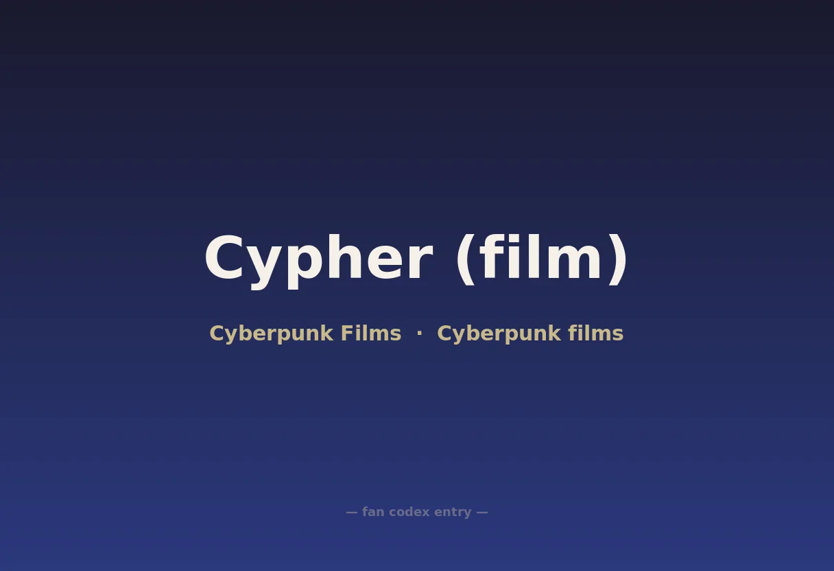 Cypher (film)