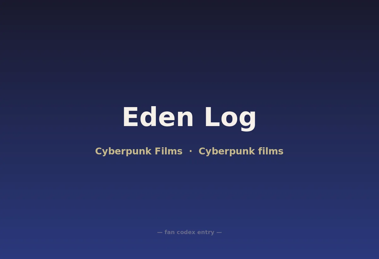 Eden Log