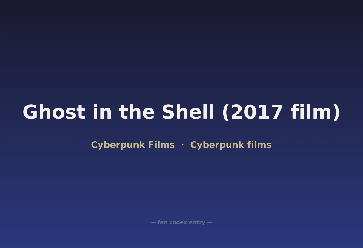 Ghost in the Shell (2017 film)