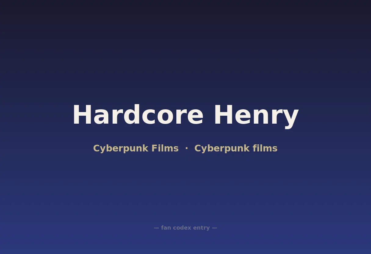 Hardcore Henry