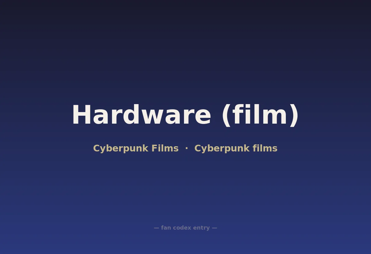 Hardware (film)