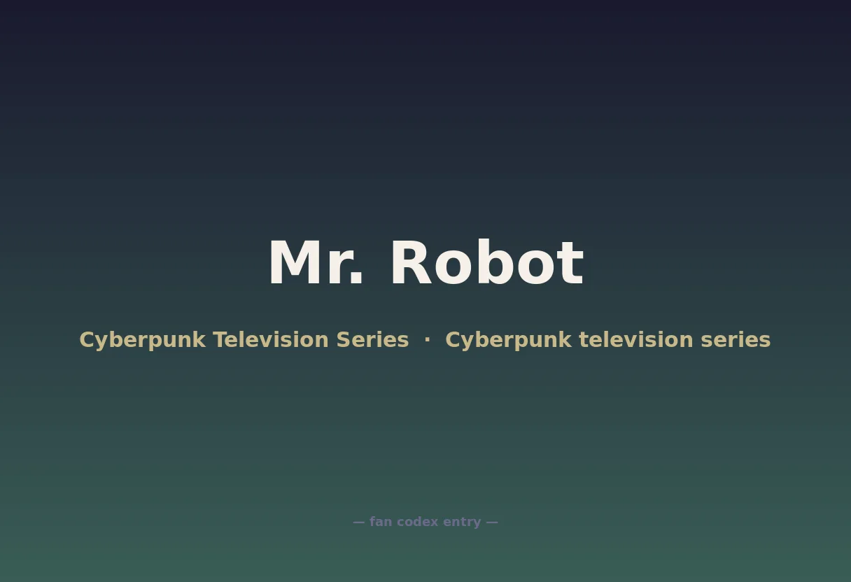 Mr. Robot