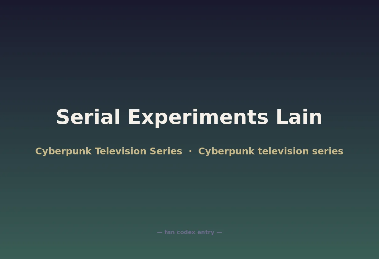 Serial Experiments Lain