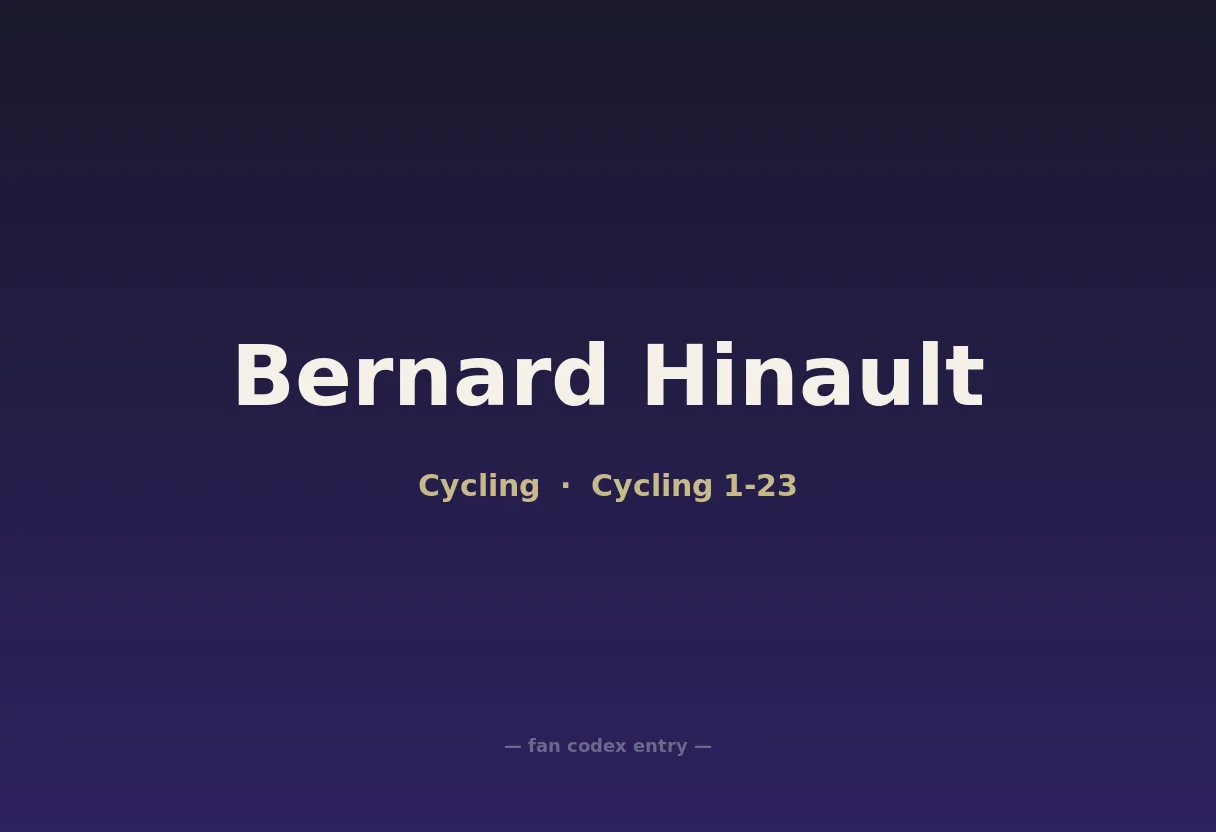 Bernard Hinault