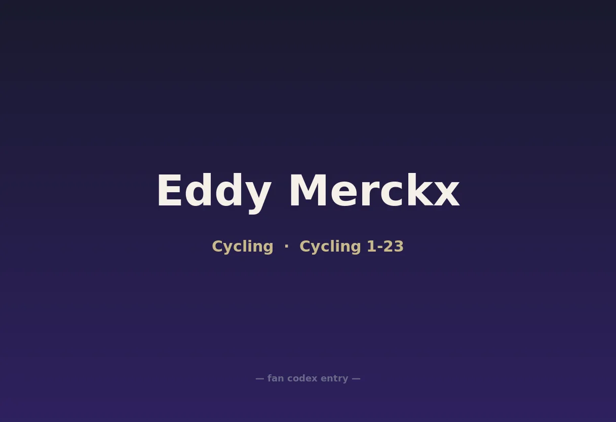 Eddy Merckx