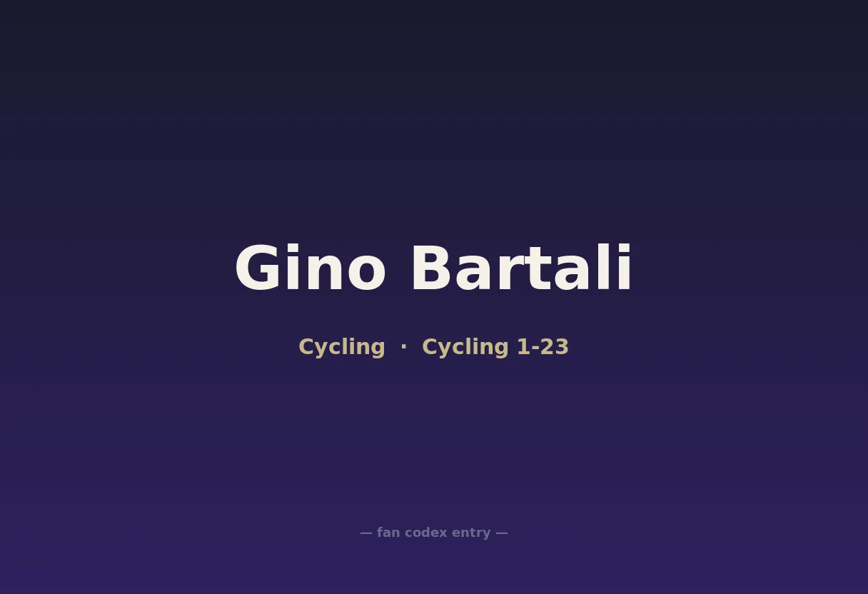 Gino Bartali