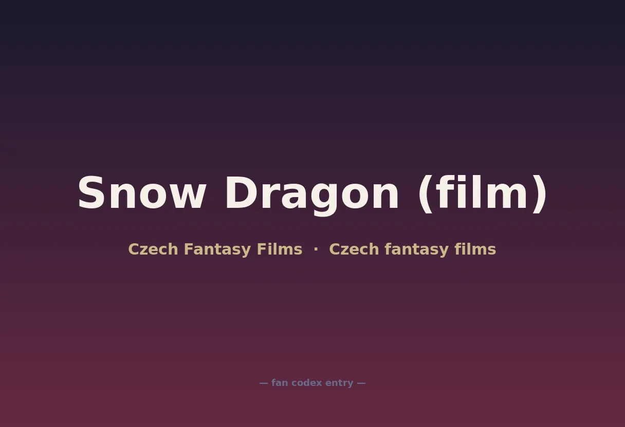 Snow Dragon (film)
