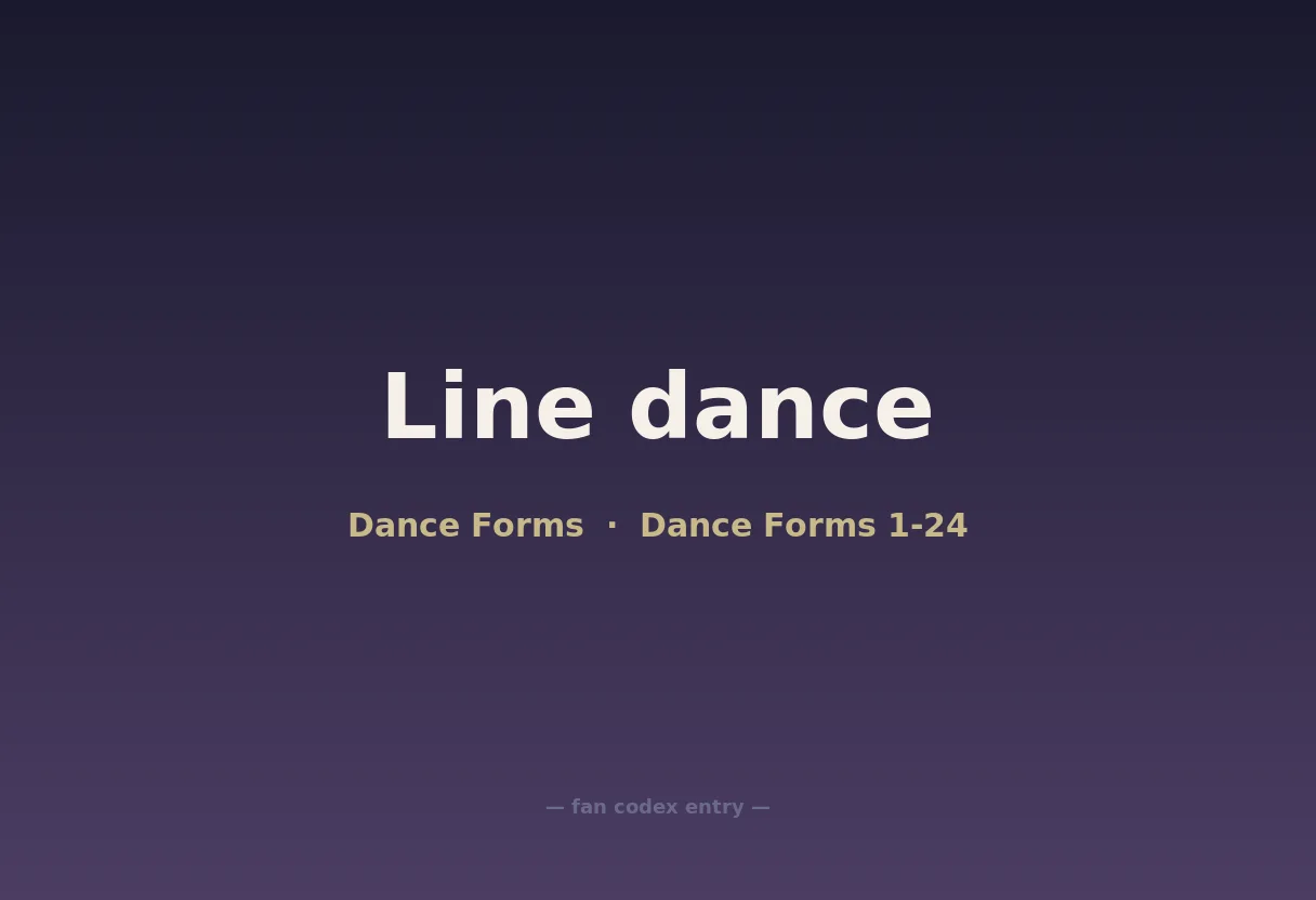 Line dance