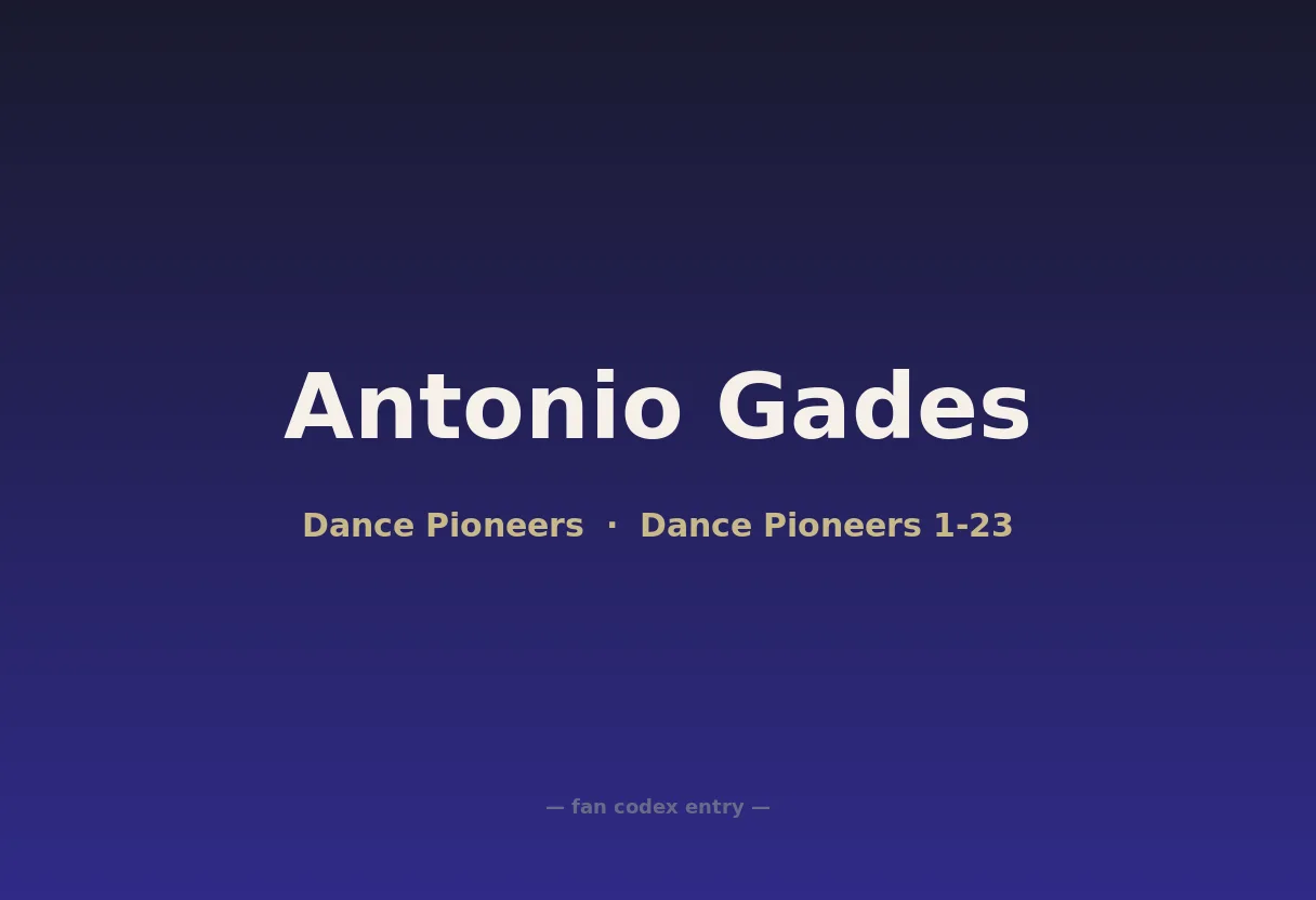 Antonio Gades