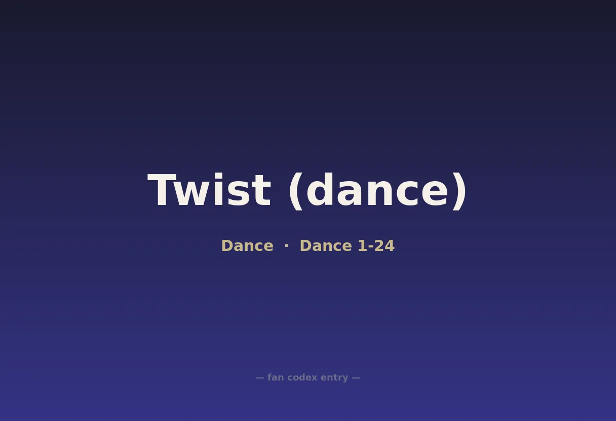 Twist (dance)