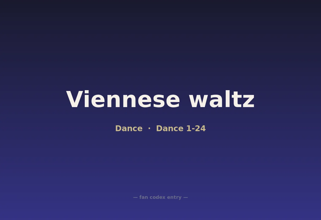 Viennese waltz