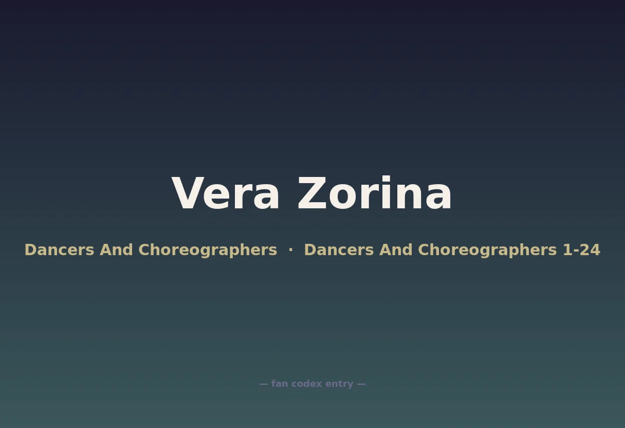Vera Zorina
