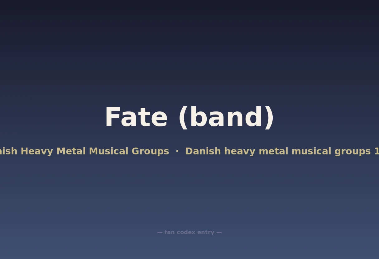 Fate (band)