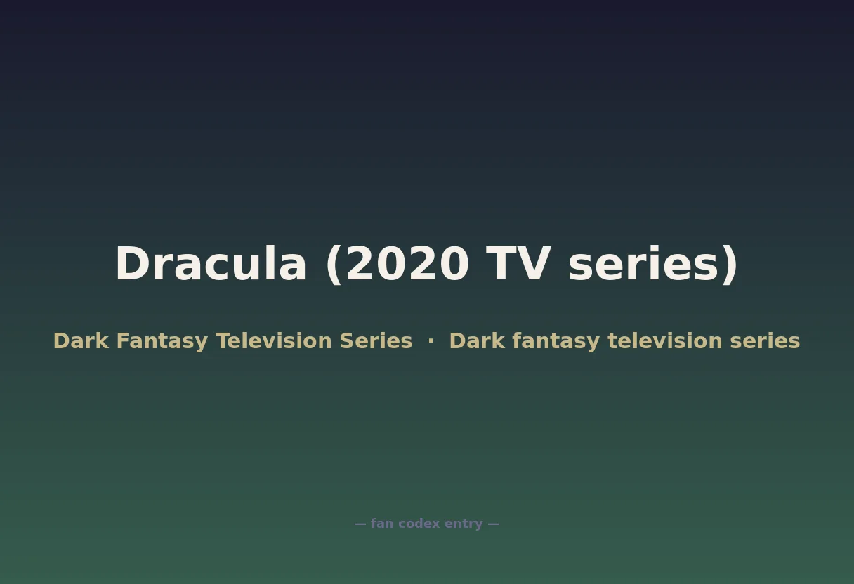 Dracula (2020 TV series)