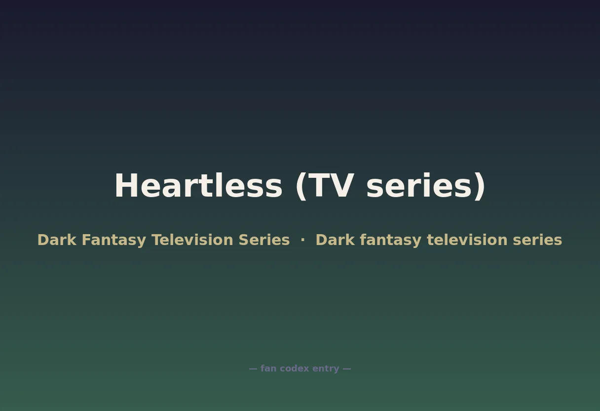 Heartless (TV series)