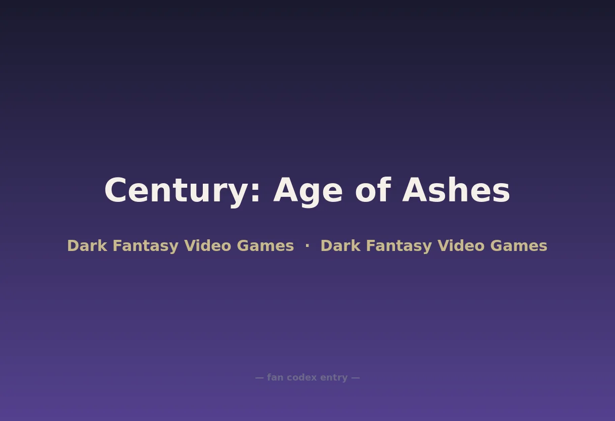 Century: Age of Ashes