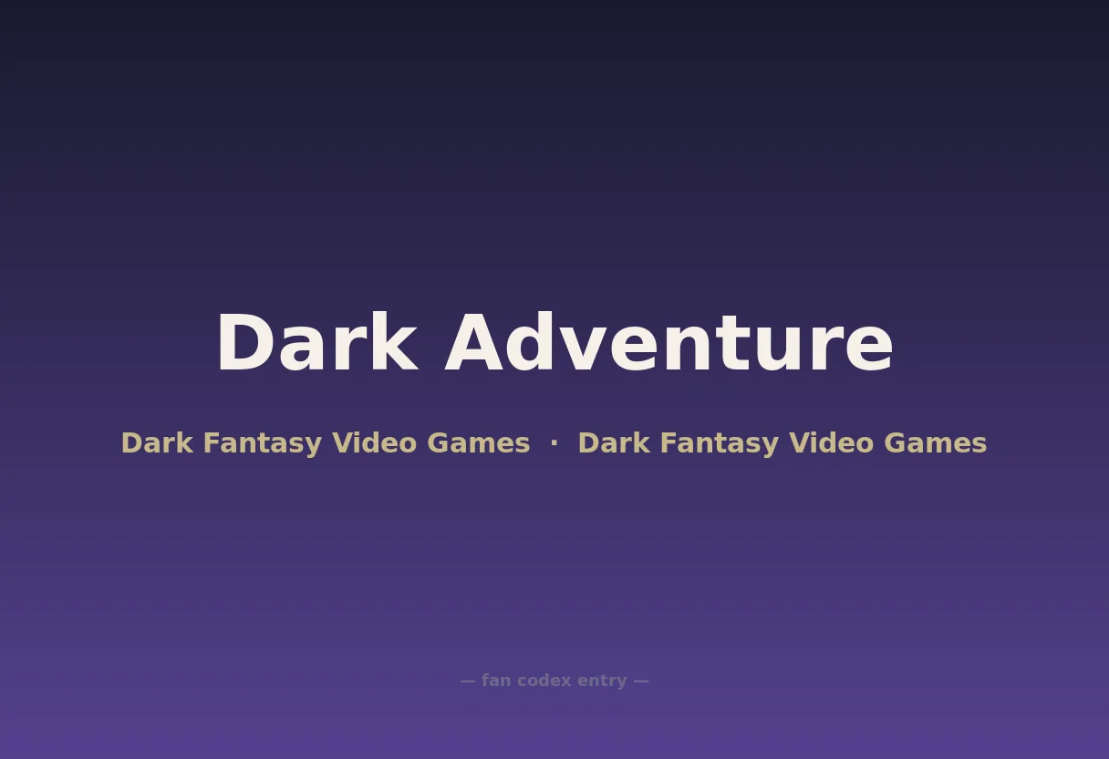 Dark Adventure