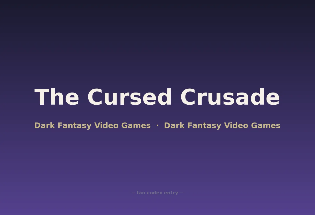 The Cursed Crusade