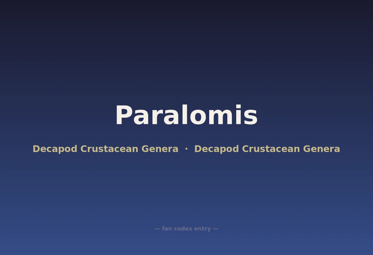 Paralomis