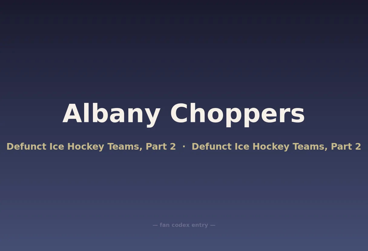 Albany Choppers