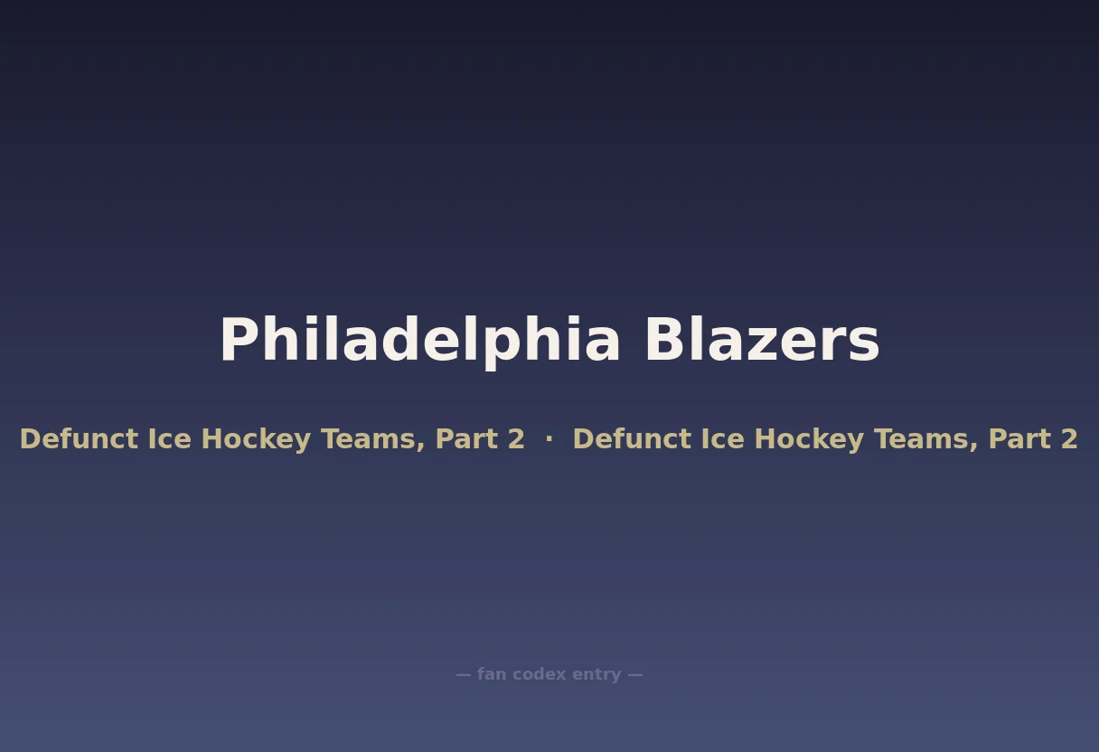 Philadelphia Blazers