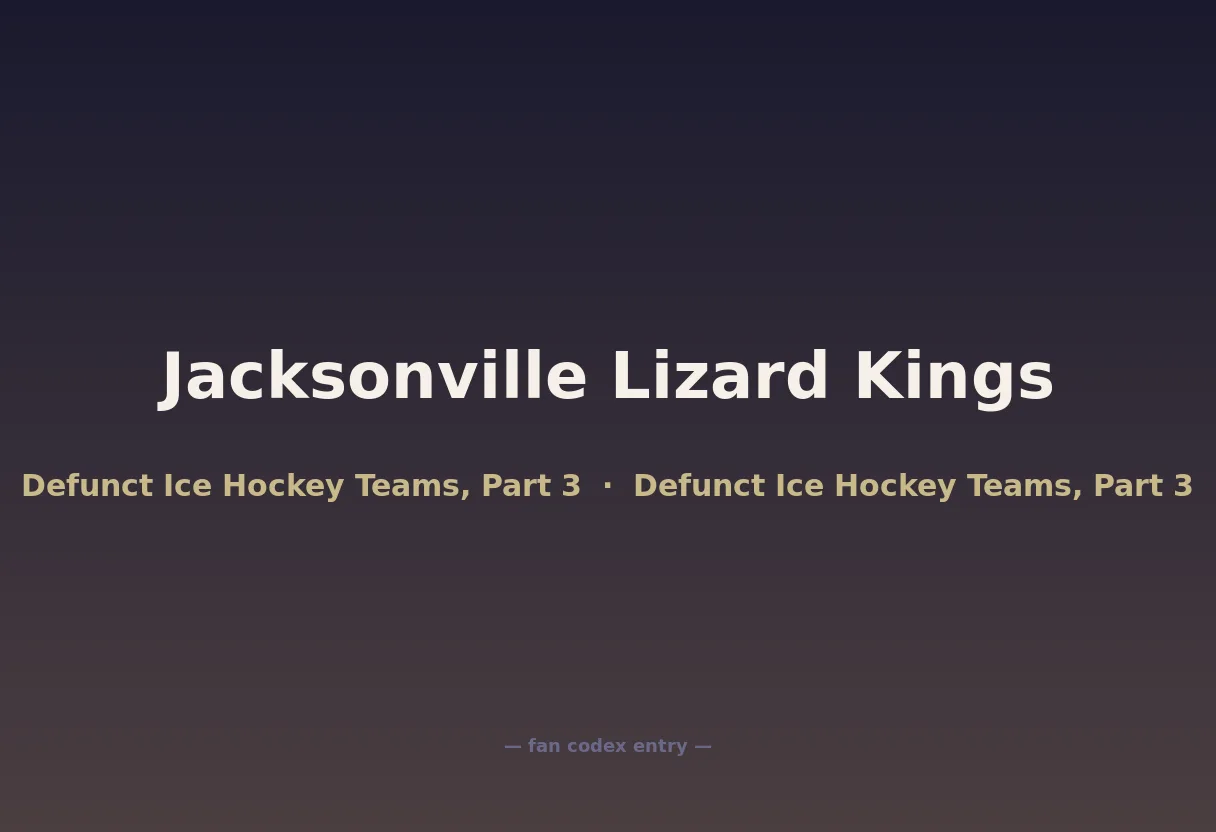 Jacksonville Lizard Kings