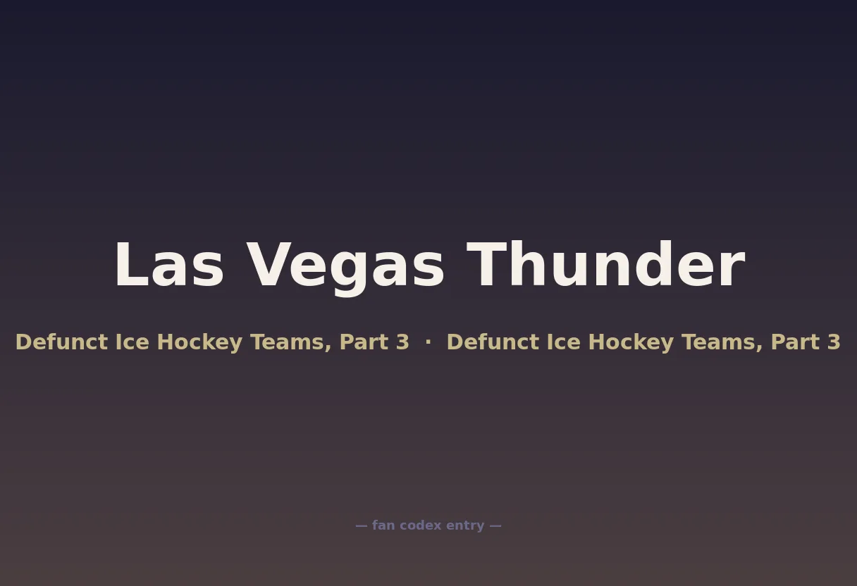 Las Vegas Thunder