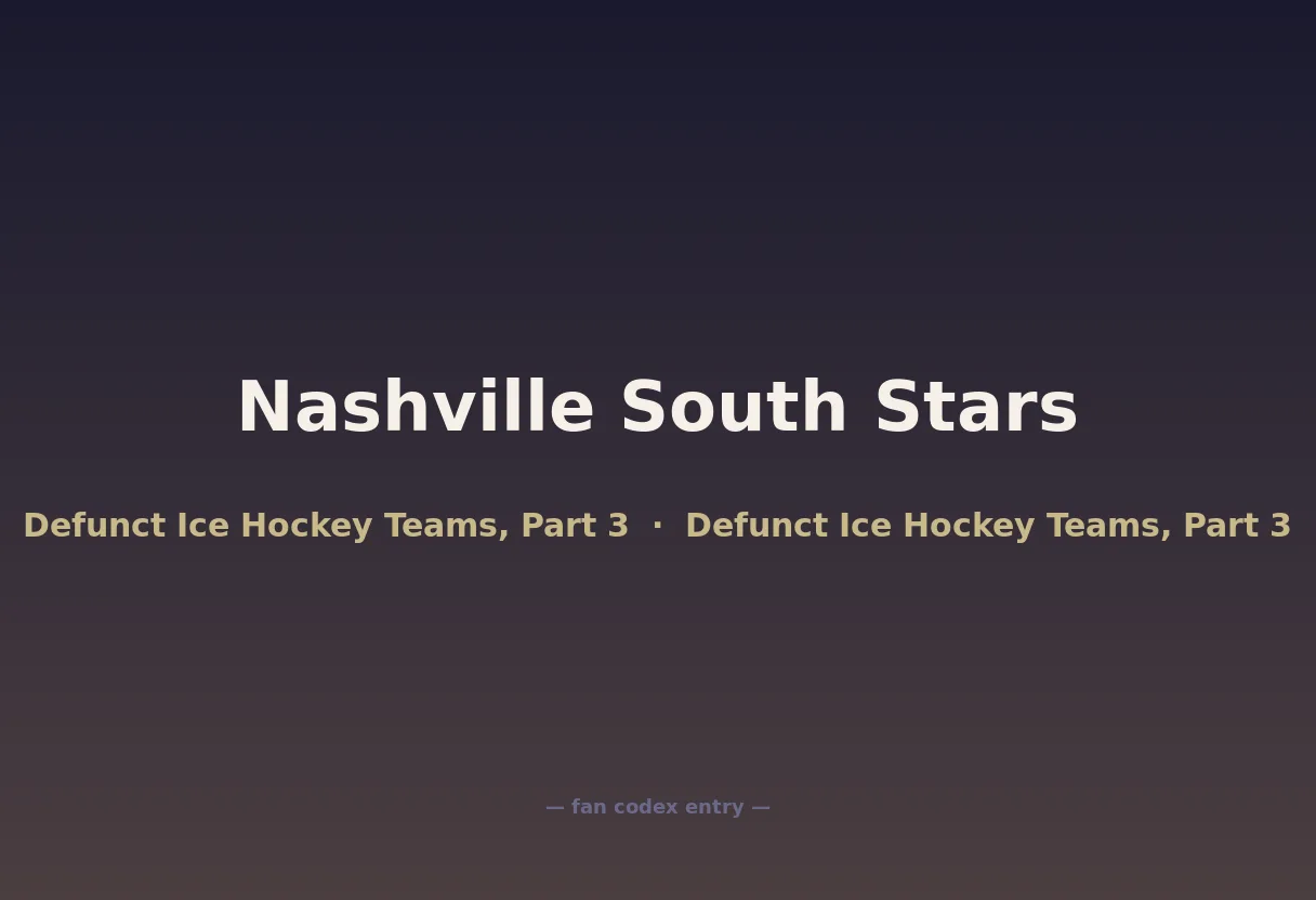 Nashville South Stars