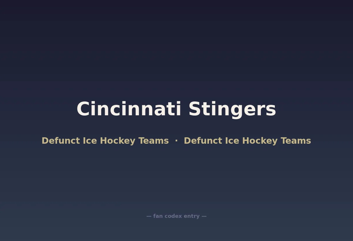 Cincinnati Stingers