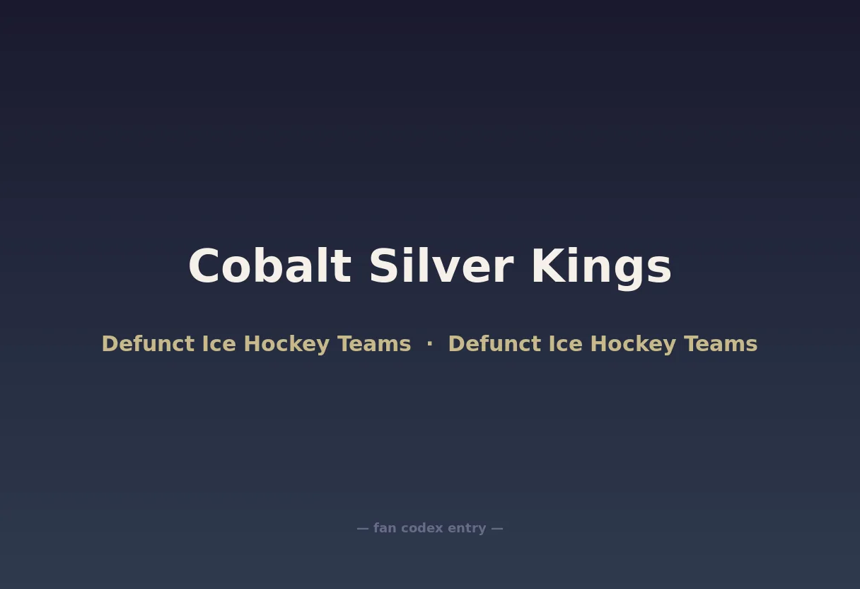 Cobalt Silver Kings