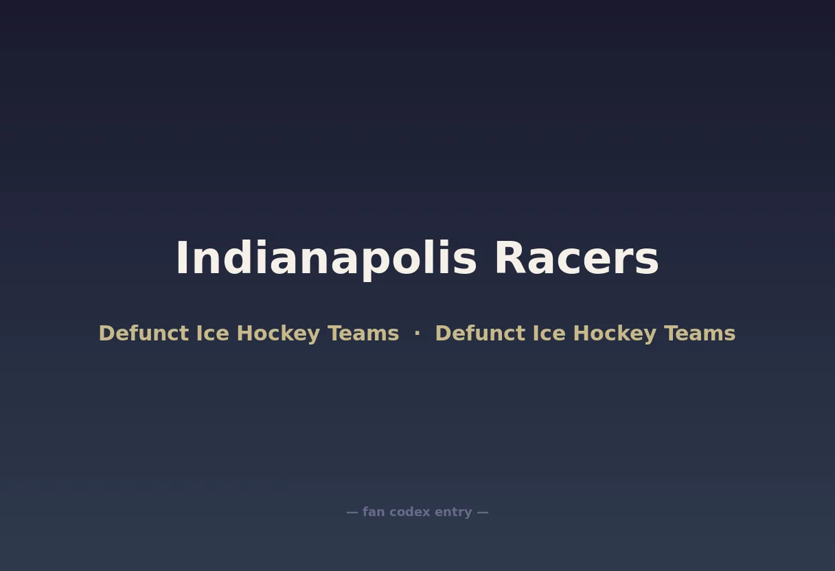 Indianapolis Racers